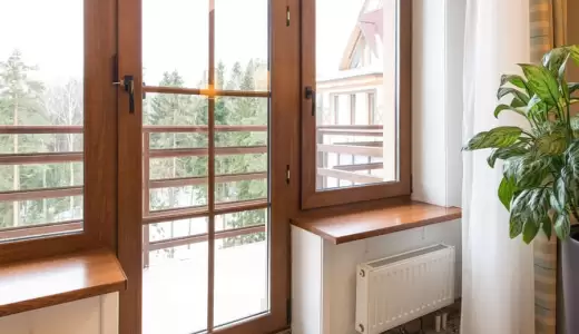 Балконные пластиковые двери