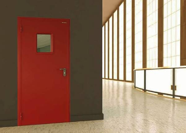 Противопожарная дверь на производстве в Жуковском