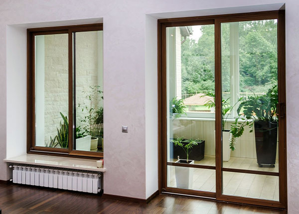 Балконная дверь в коттедж в Жуковском