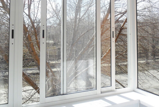 Холодное остекление лоджии 4 кв.м в Жуковском